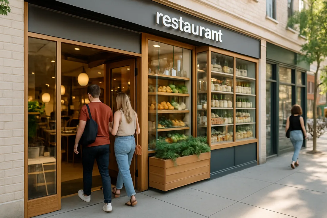 Restaurants & retail